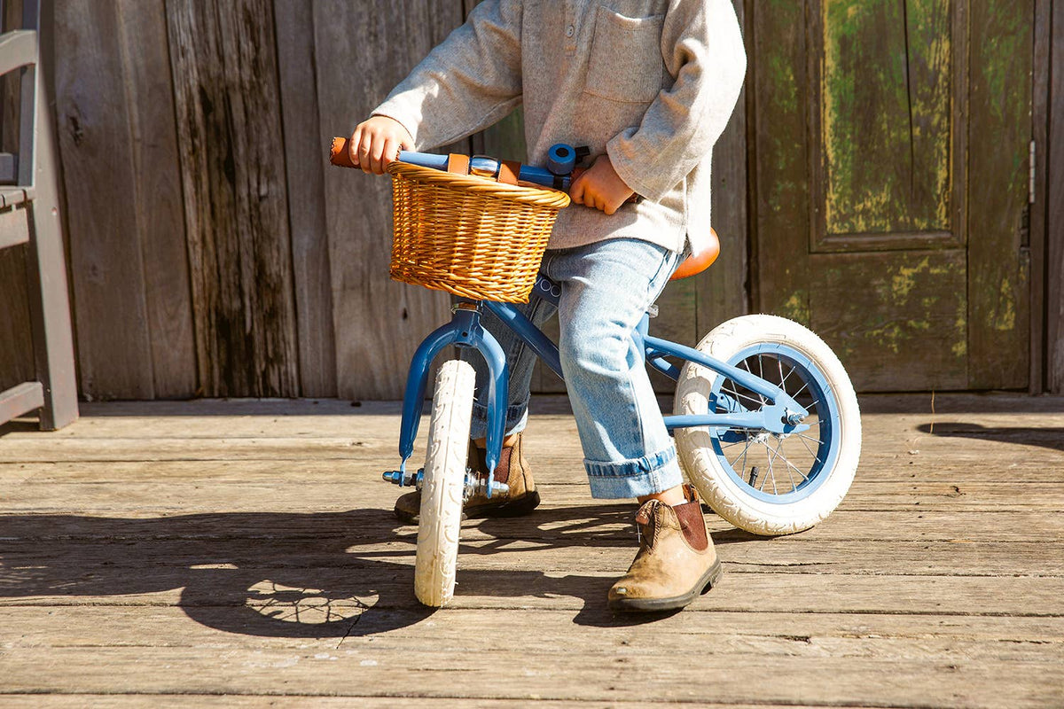 Banwood Inc - BANWOOD BALANCE BIKE FIRST GO VINTAGE - BLUE