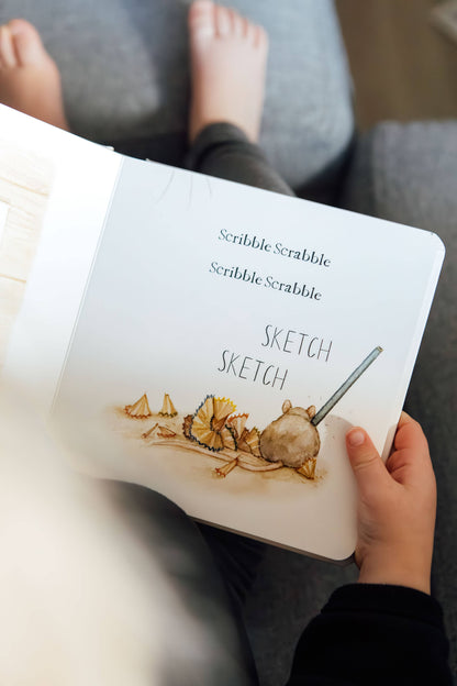 Paige Tate & Co. - Scribble Scrabble: A Board Book of First Words