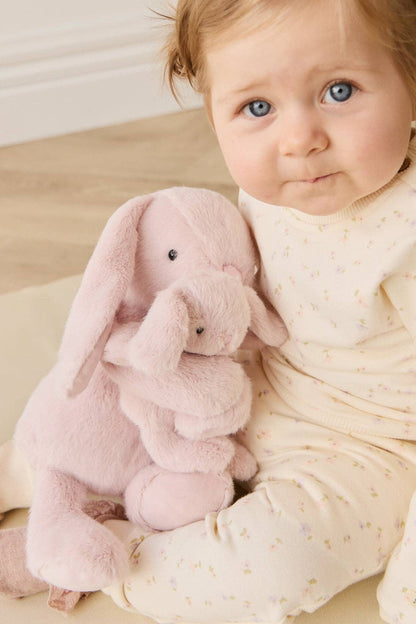 Snuggle Bunnies - Mama and Baby Bunny Plush Set - Frankie the Hugging Bunny