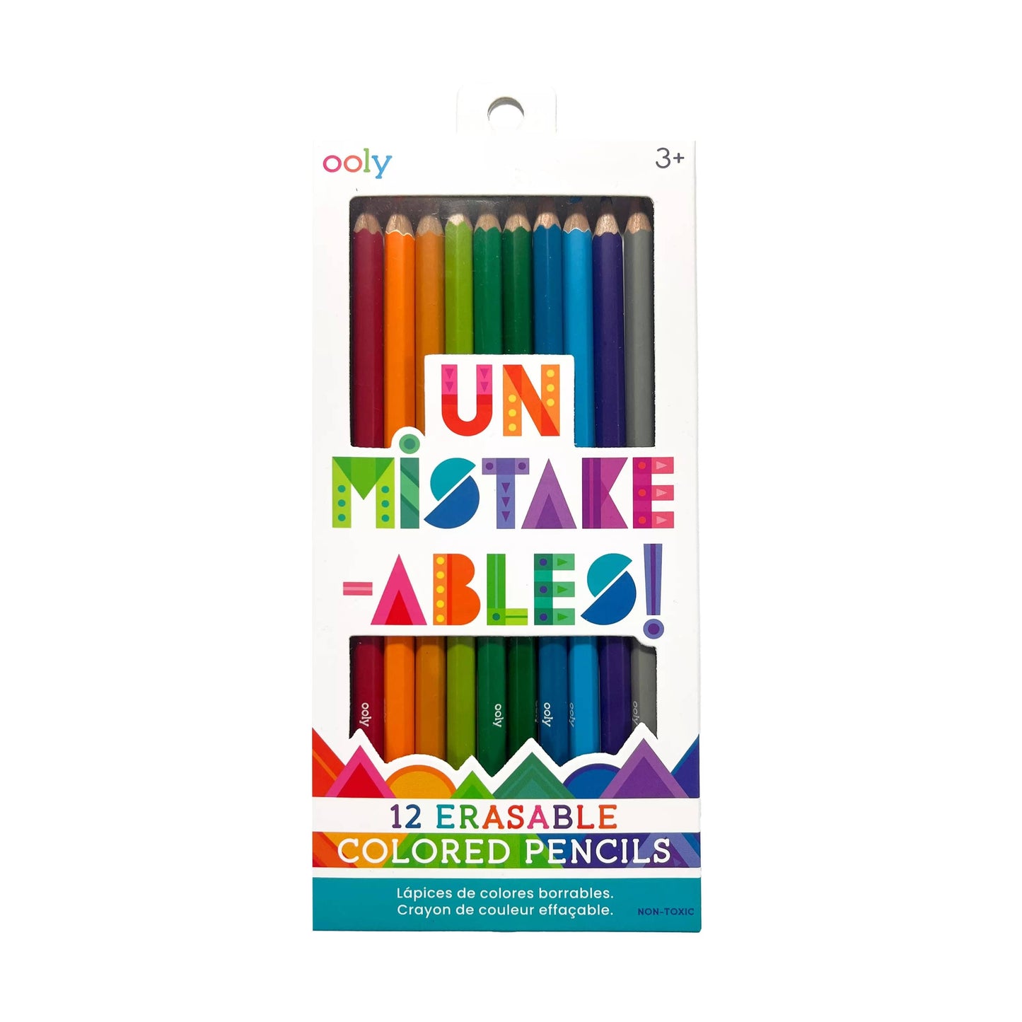 OOLY - Un-Mistake-Ables! Erasable Colored Pencils