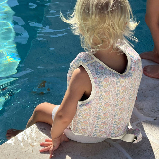 Sunnylife - Float Vest 1-2 Into the Garden Ditsy Floral