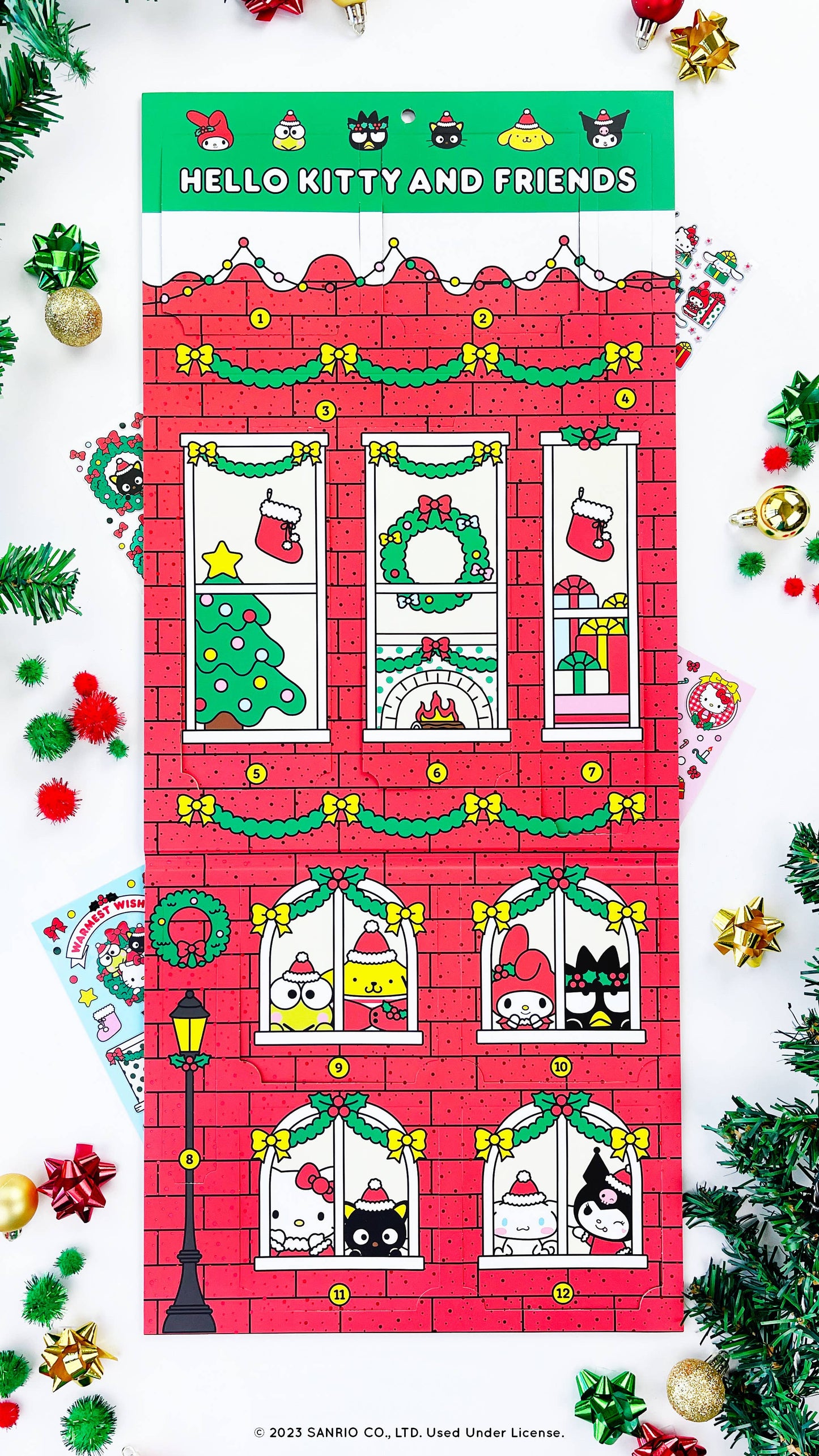 Pipsticks - Hello Kitty And Friends Christmas Sticker Advent