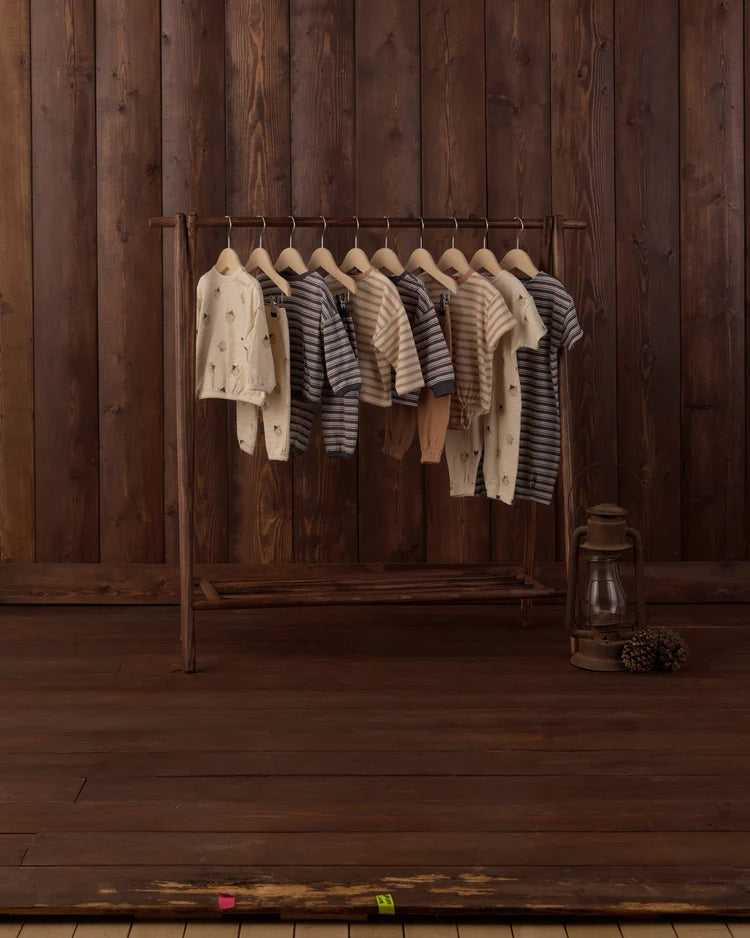 Rylee + Cru Relaxed Set Blue Stripe