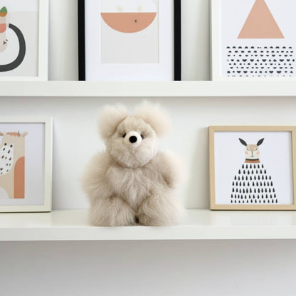 Shupaca Alpaca - 7" Micro Alpaca Stuffed Animal - Bear