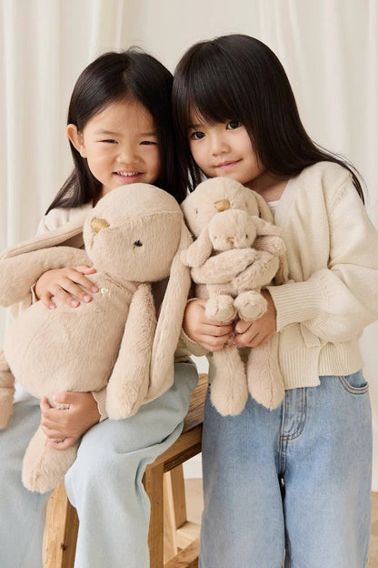 Snuggle Bunnies - Mama and Baby Bunny Plush Set - Frankie the Hugging Bunny