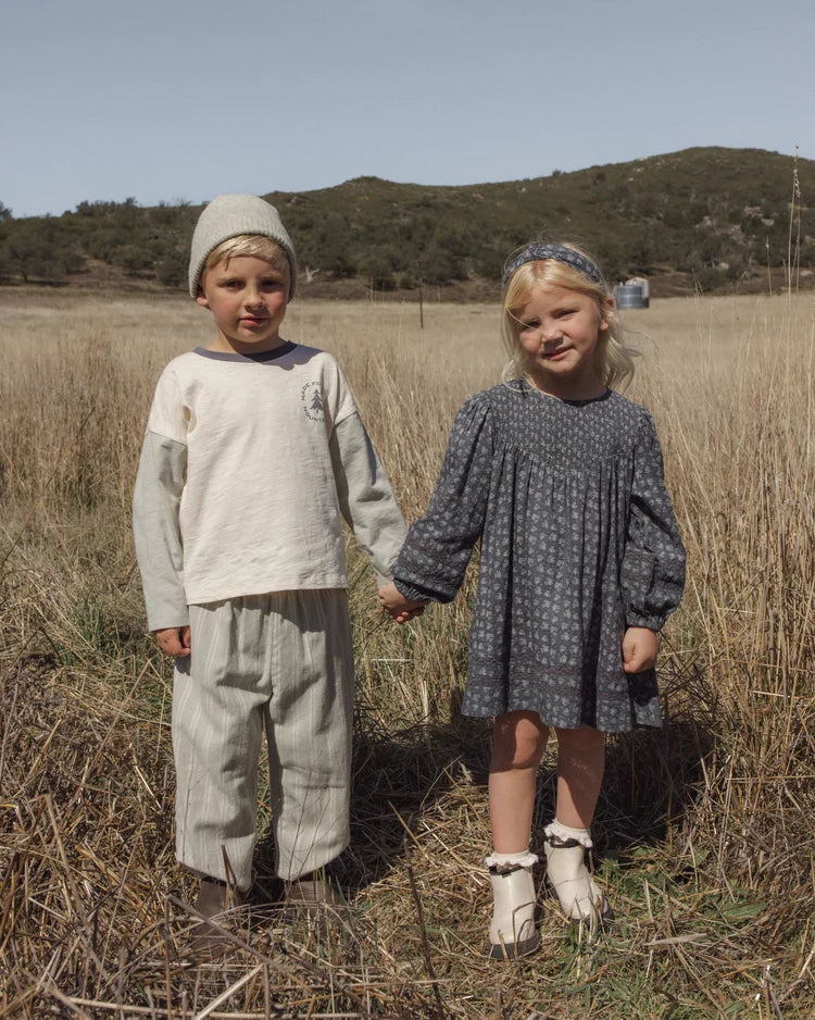 Rylee + Cru Selene Dress Heart Ditsy