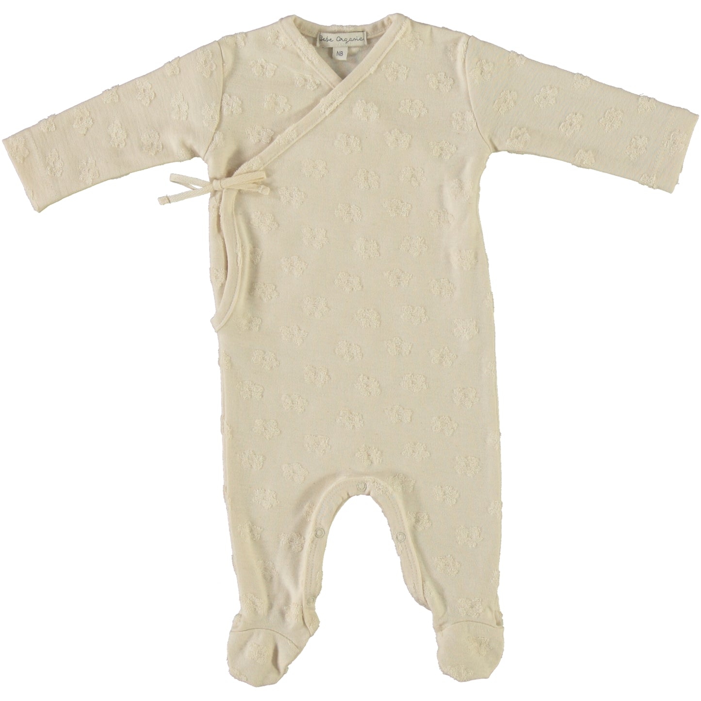 Bebe Organic Fleury Wrap Overall