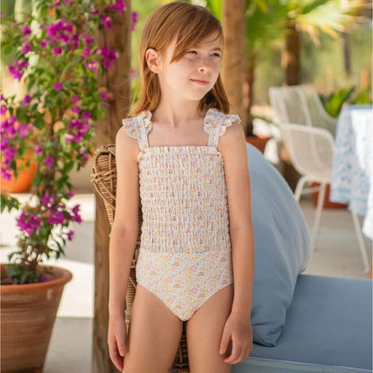 Minnow Girls Smocked One Piece