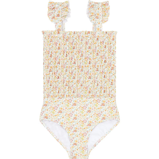 Minnow Girls Smocked One Piece