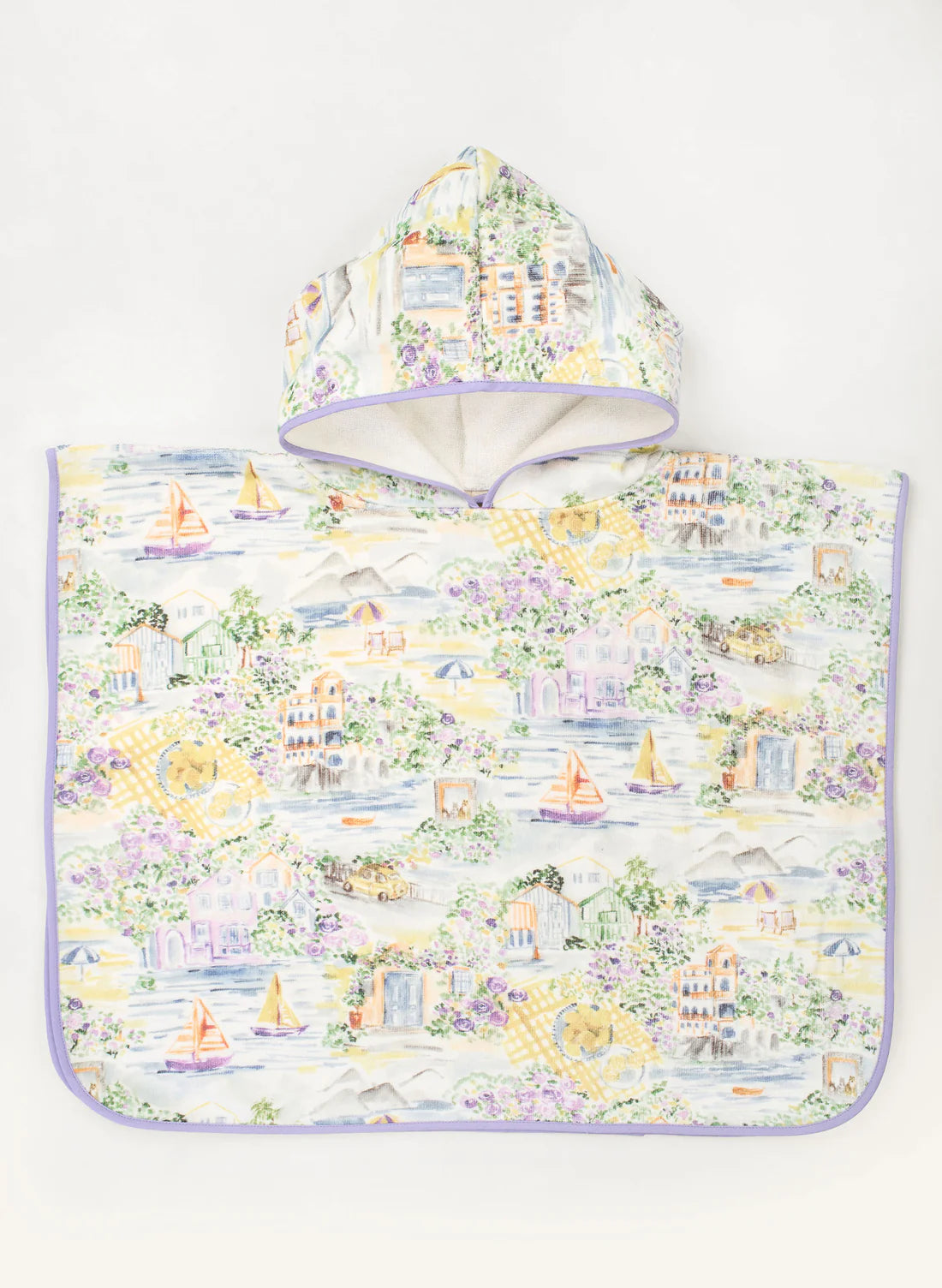 Timo & Violet Swim Poncho - Limoncello