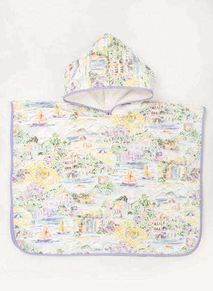 Timo & Violet Swim Poncho - Limoncello