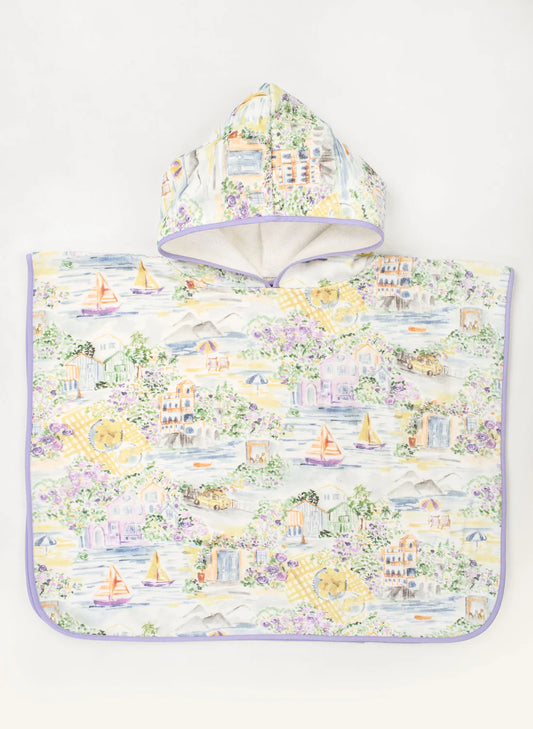 Timo & Violet Swim Poncho - Limoncello