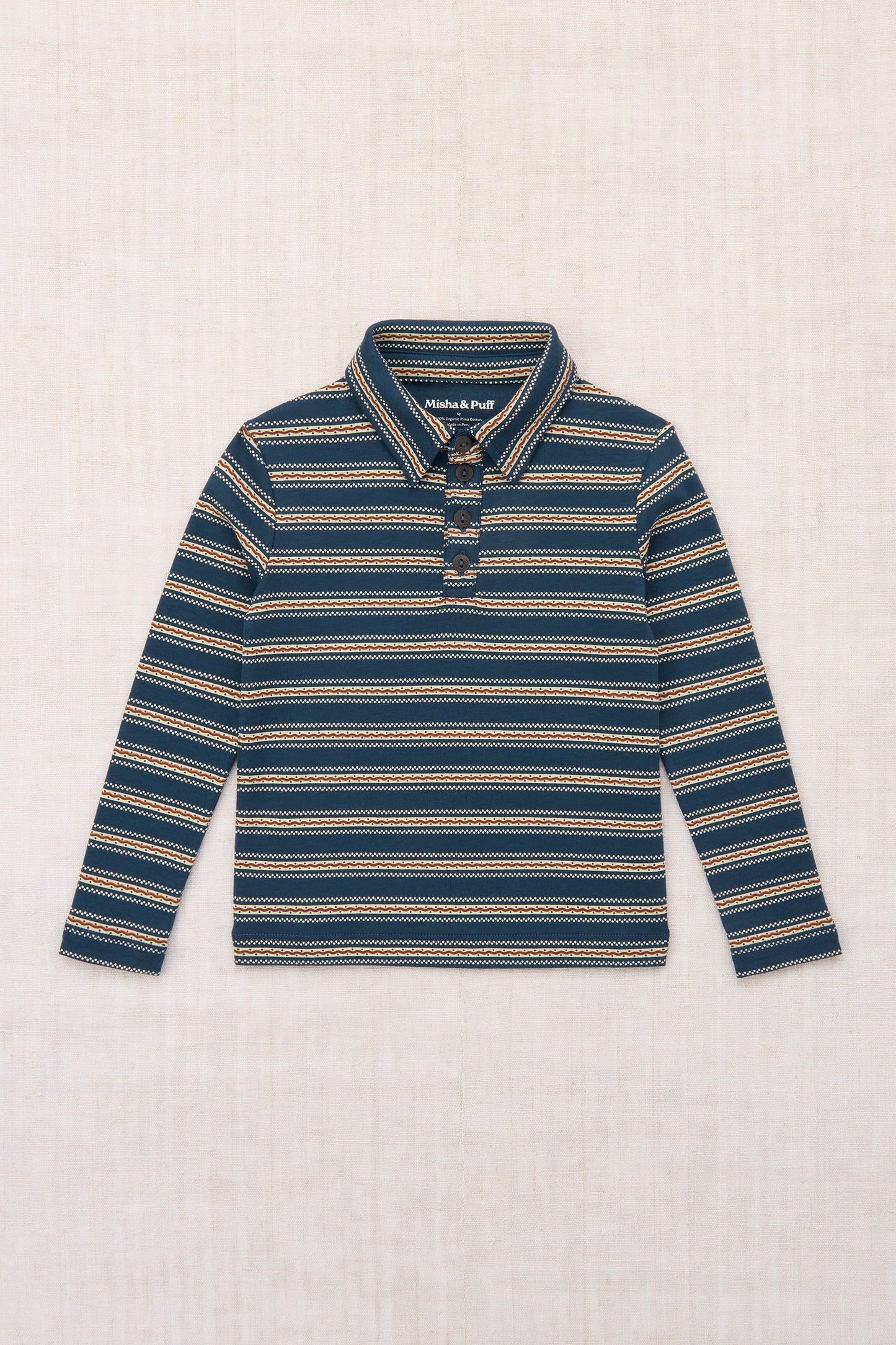 Misha & Puff Long Sleeve Polo