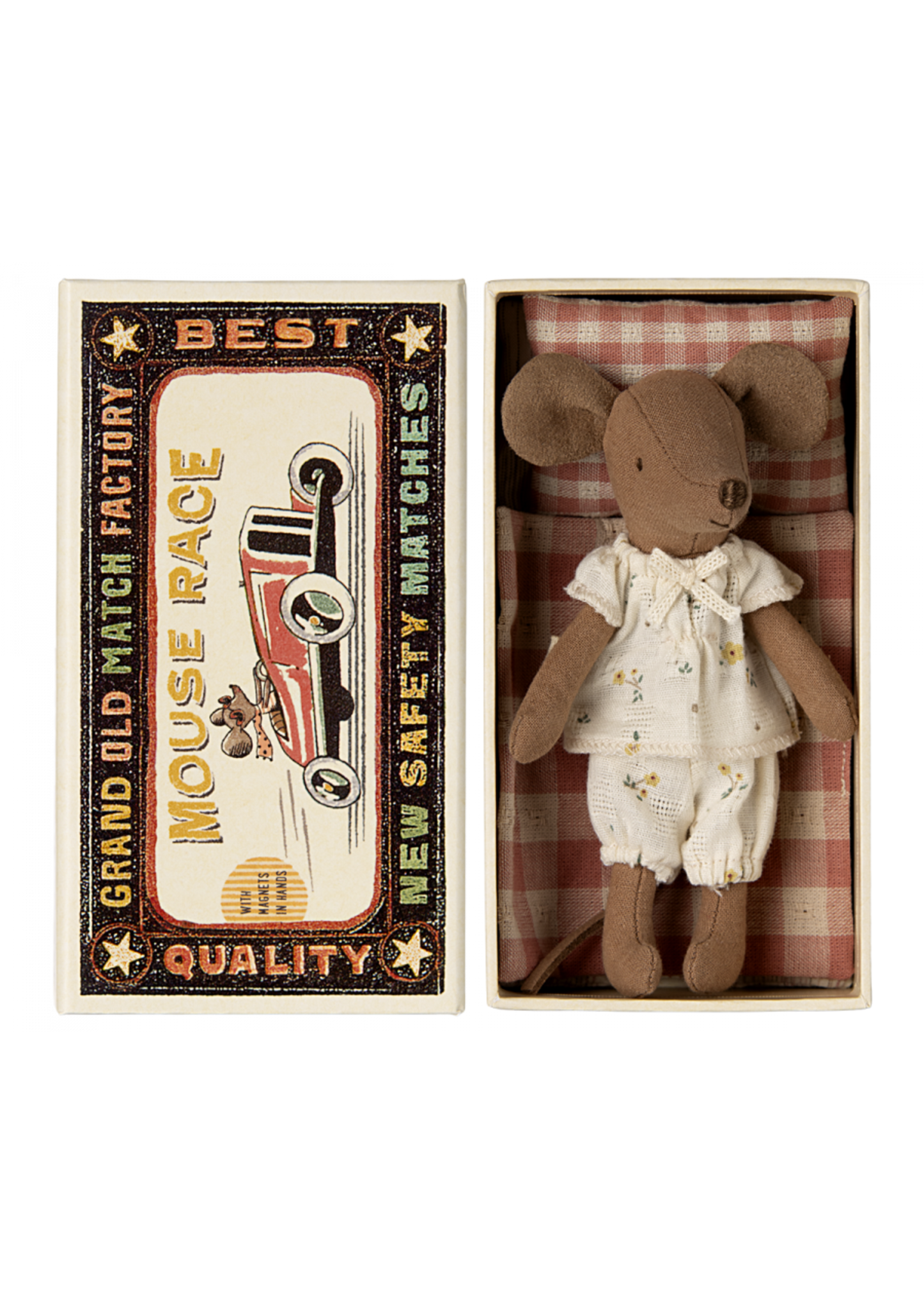 Maileg Big Sister Mouse in Matchbox