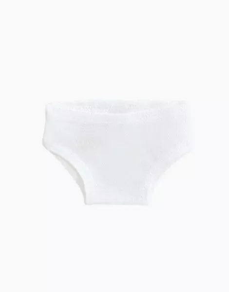 Minikane White Cotton Briefs