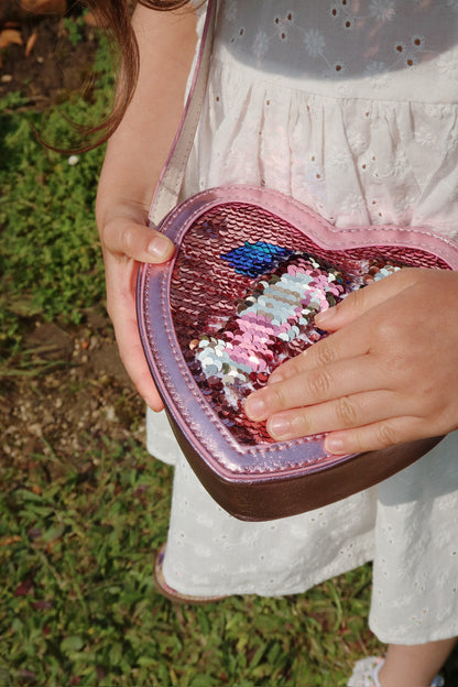 Konges Sløjd Heart Sequin Bag