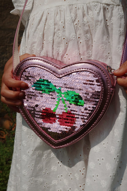 Konges Sløjd Heart Sequin Bag