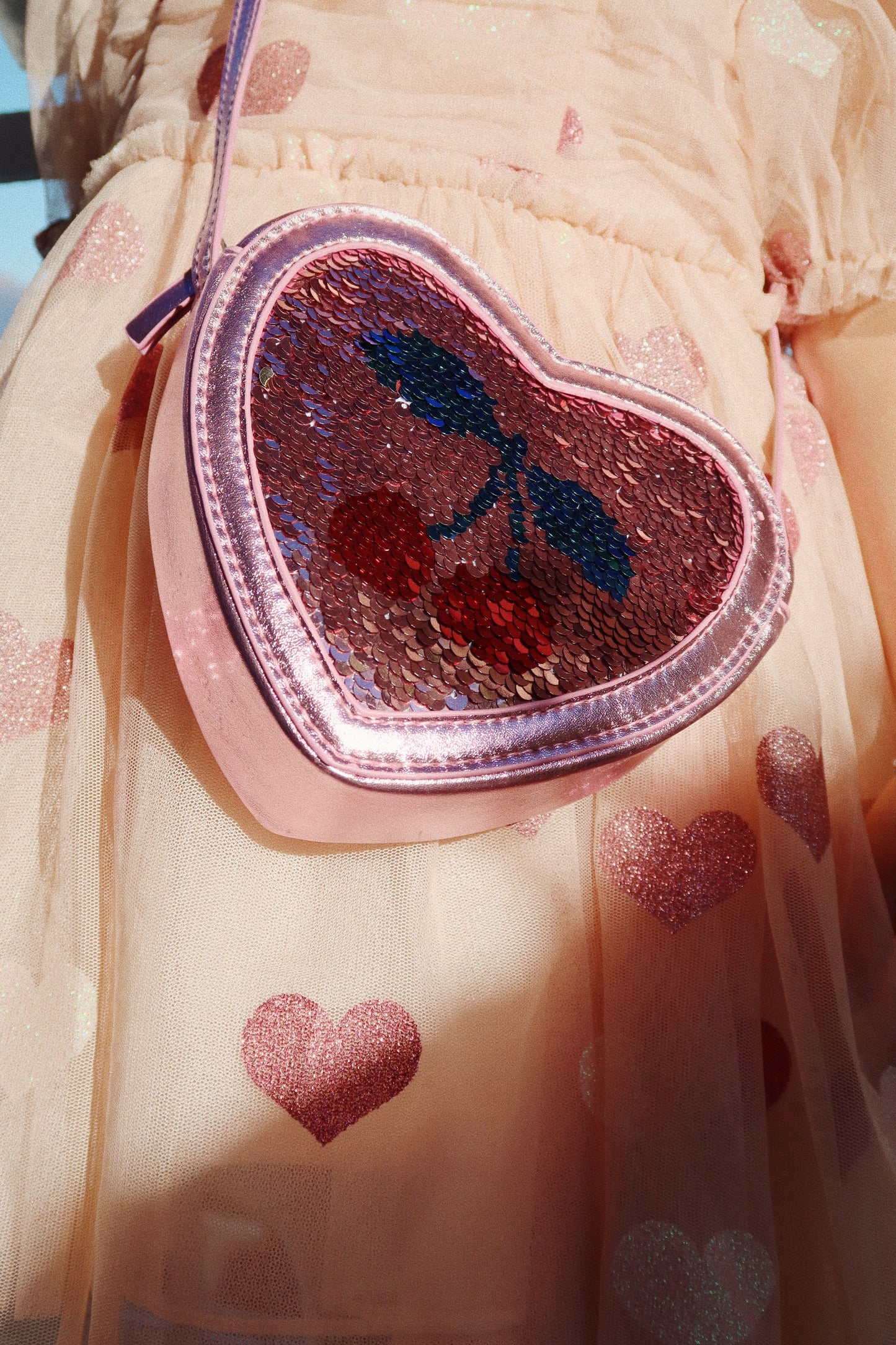 Konges Sløjd Heart Sequin Bag