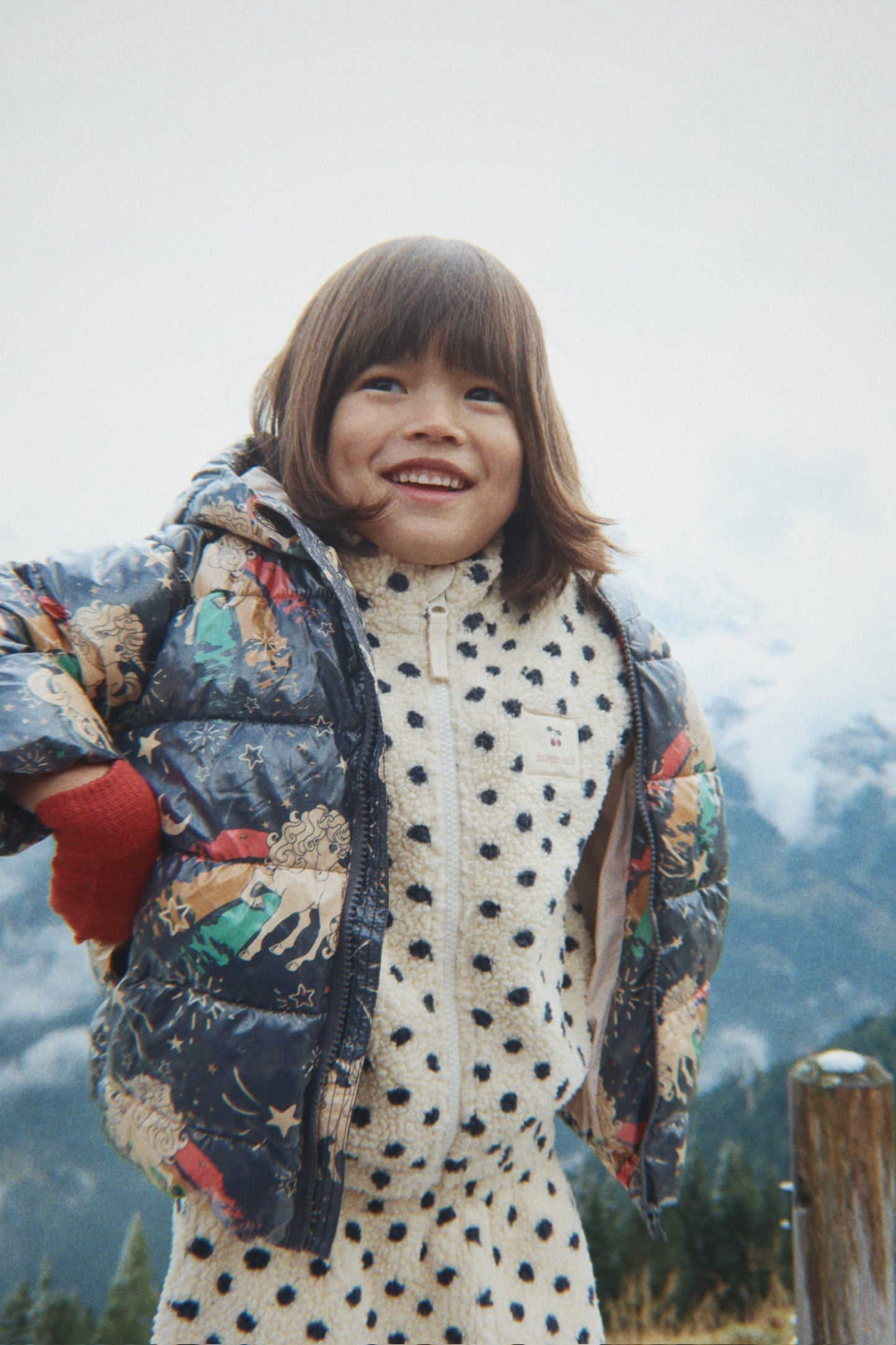 Konges Sløjd Jody Embroidery Teddy Jacket GRS