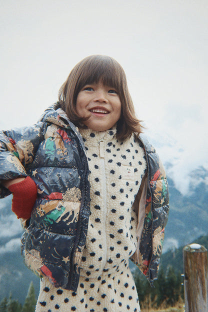 Konges Sløjd Jody Embroidery Teddy Jacket GRS