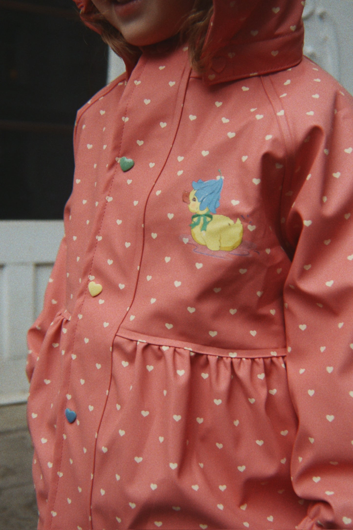 Konges Sløjd Rainy Palme Duckling Rain Jacket Girl
