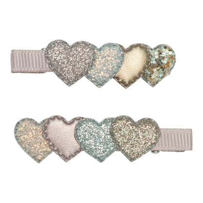 Mimi & Lula Layered Heart Clips