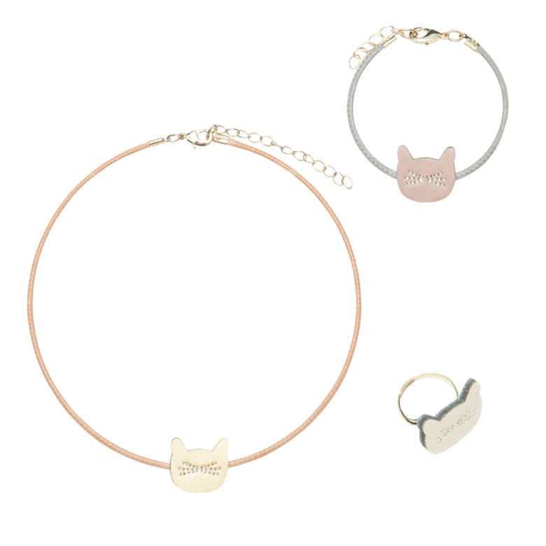 Mimi & Lula Cute Cat Jewelry Set