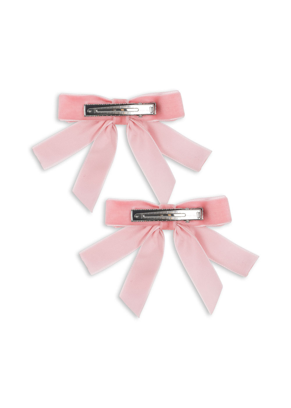 Konges Sløjd 2 Pack Velvet Double Bow Hair Clips