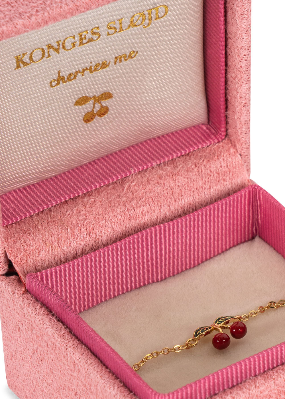 Konges Sløjd 24K GOLD PLATED CHERRY BRACELET