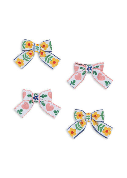 Konges Sløjd 4 Pack Bow Hair Clips