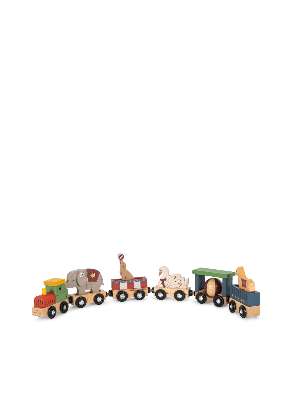 Konges Sløjd Wooden Animal Train Fsc