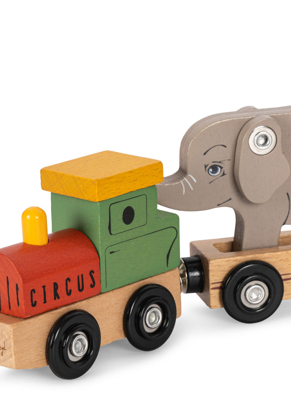 Konges Sløjd Wooden Animal Train Fsc
