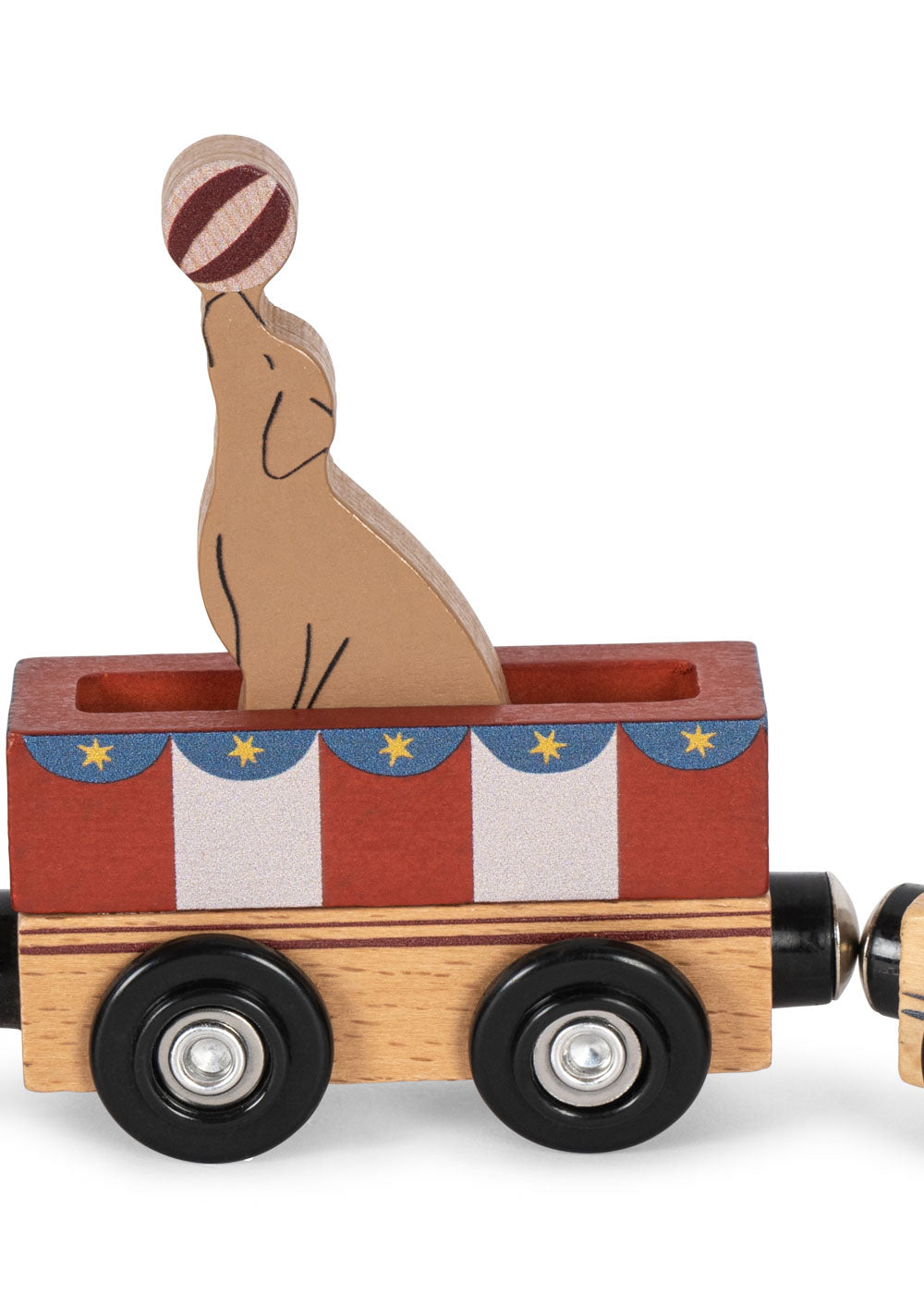 Konges Sløjd Wooden Animal Train