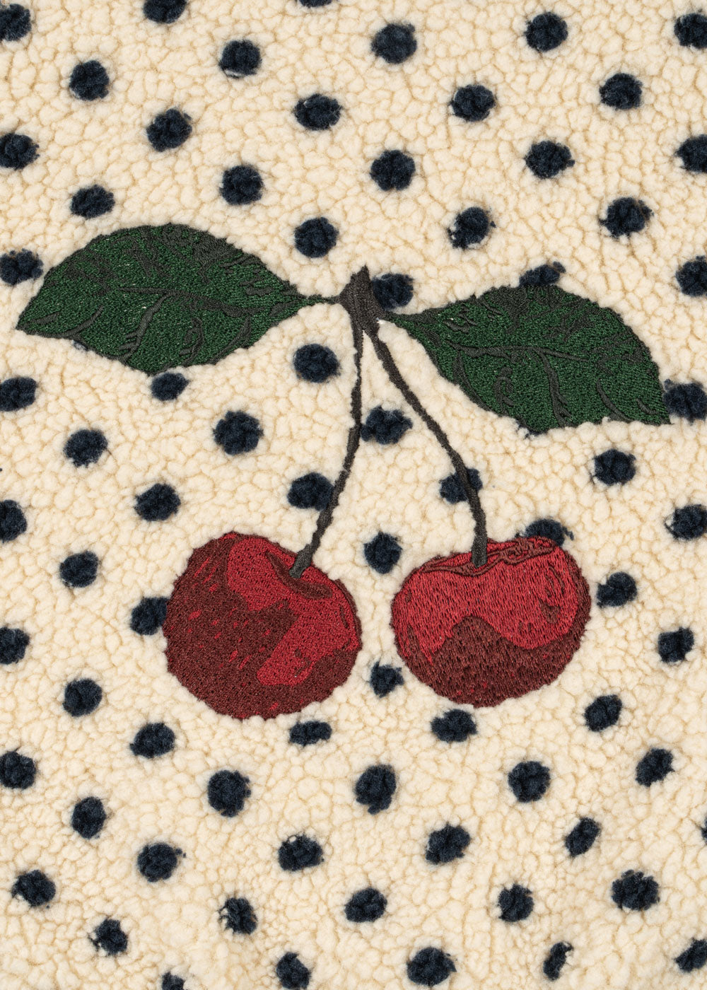 Konges Sløjd Jody Embroidery Teddy Jacket GRS