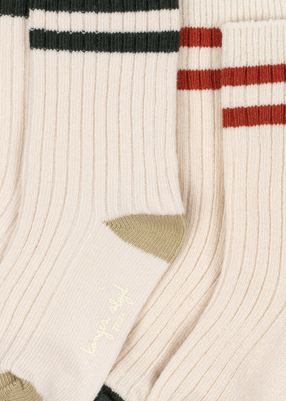Konges Sløjd 2 Pack Rib Socks