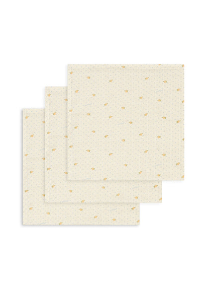 Konges Sløjd 3 Pack Muslin Cloth Gots