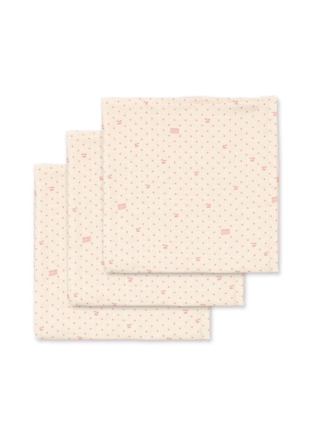 Konges Sløjd 3 Pack Muslin Cloth Gots