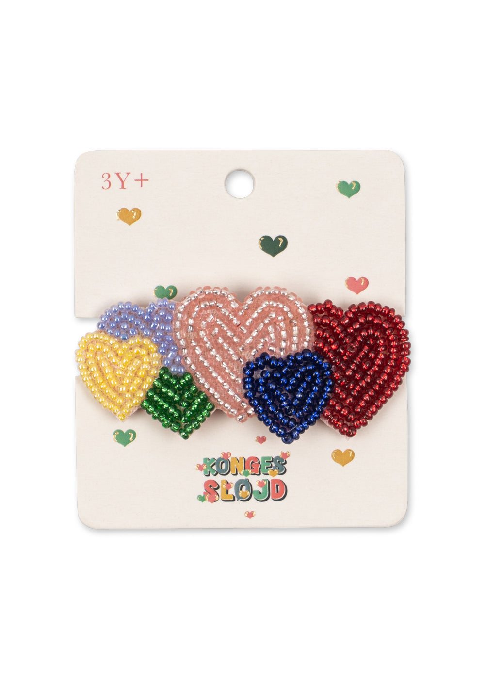 Konges Sløjd Coeur Beaded Hair Clip