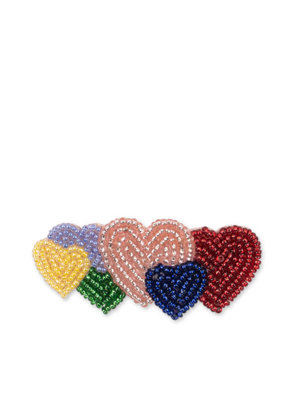 Konges Sløjd Coeur Beaded Hair Clip