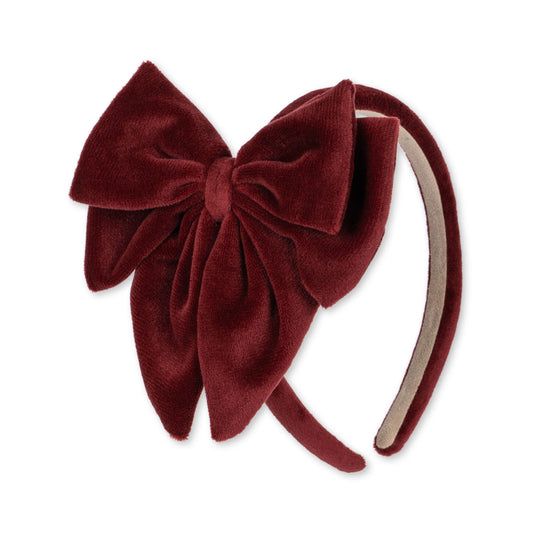 Konges Sløjd Velvet Bow Hairbrace Big