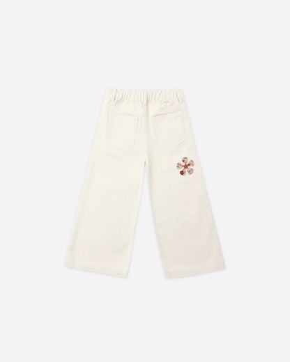 Rylee + Cru Straight Leg Pant Daisy Patches