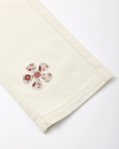 Rylee + Cru Straight Leg Pant Daisy Patches