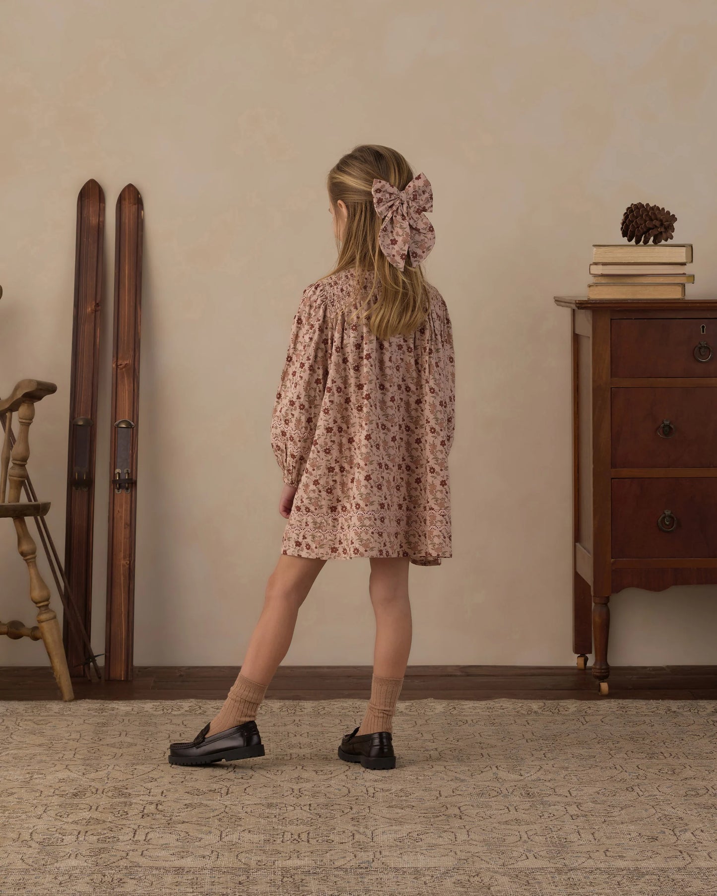 Rylee + Cru Selene Dress Pink Floral