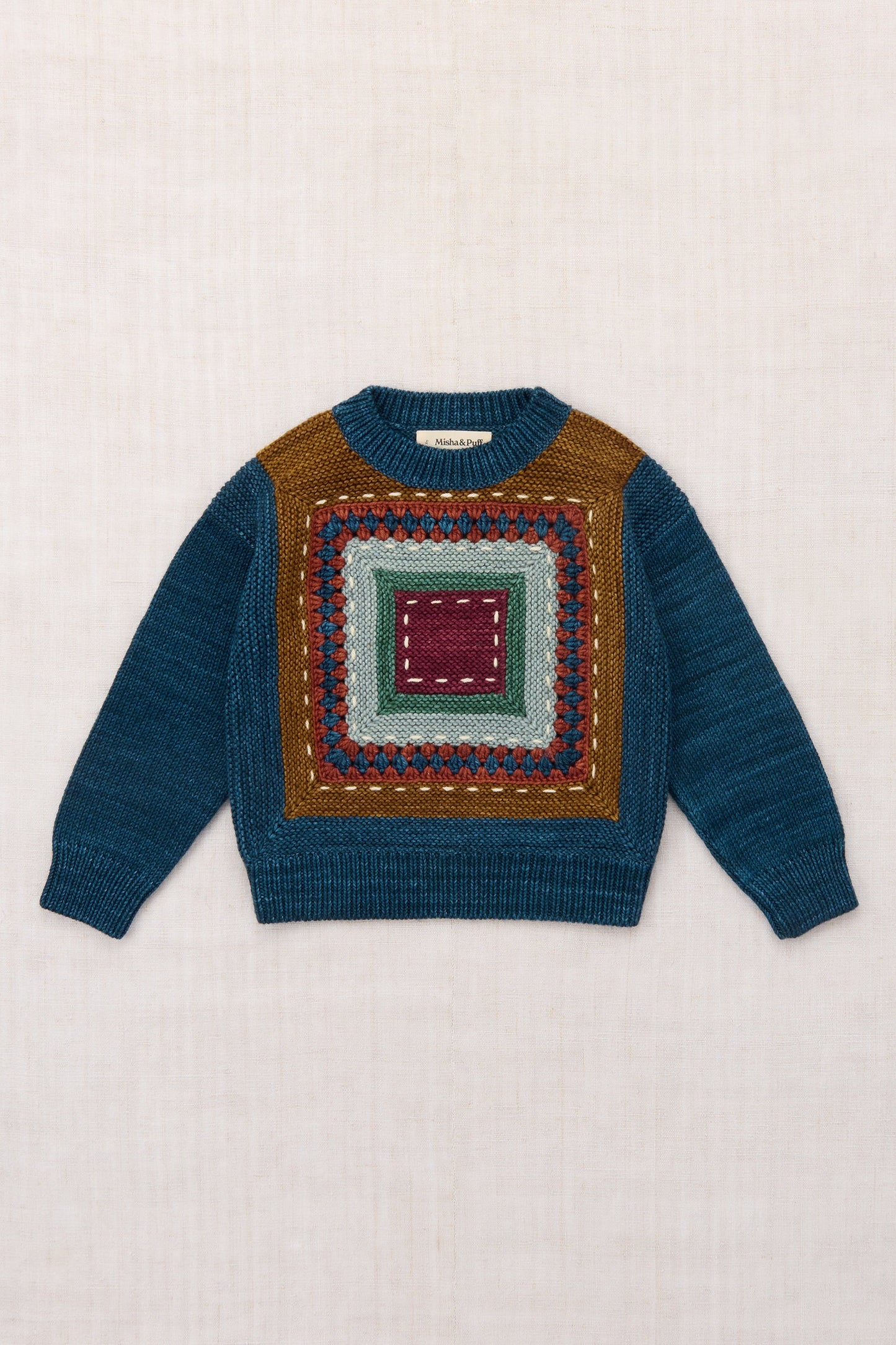 Misha & Puff Running Stitch Sweater