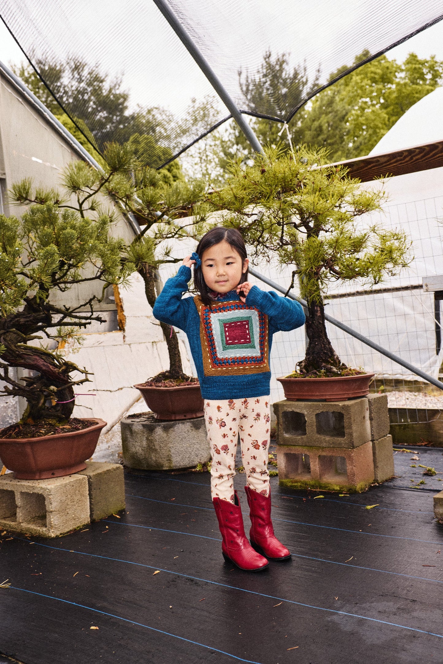Misha & Puff Running Stitch Sweater