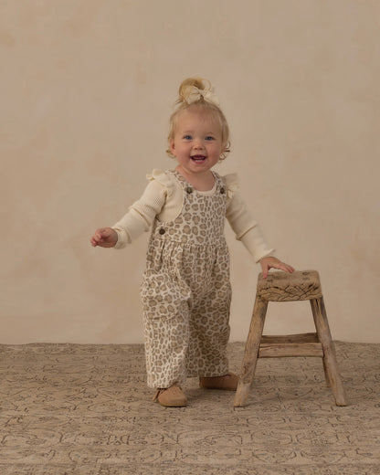 Rylee + Cru Ruffle Bodysuit Natural