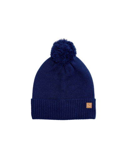 Northern Classics Knit Pom Hat - Navy Blue