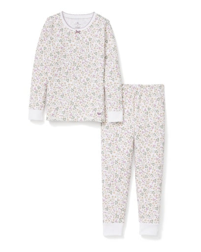 Petite Plume Children's Snug Fit Pajama Set - Meadow Bloom