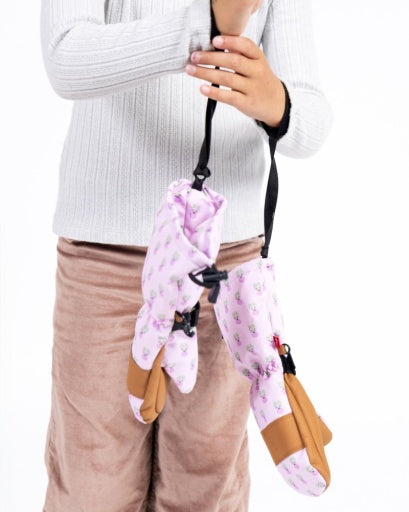 Northern Classics Kids Waterproof Ski Mitten - Pink Marigold