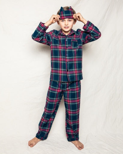 Petite Plume Windsor Tartan Pajama Set
